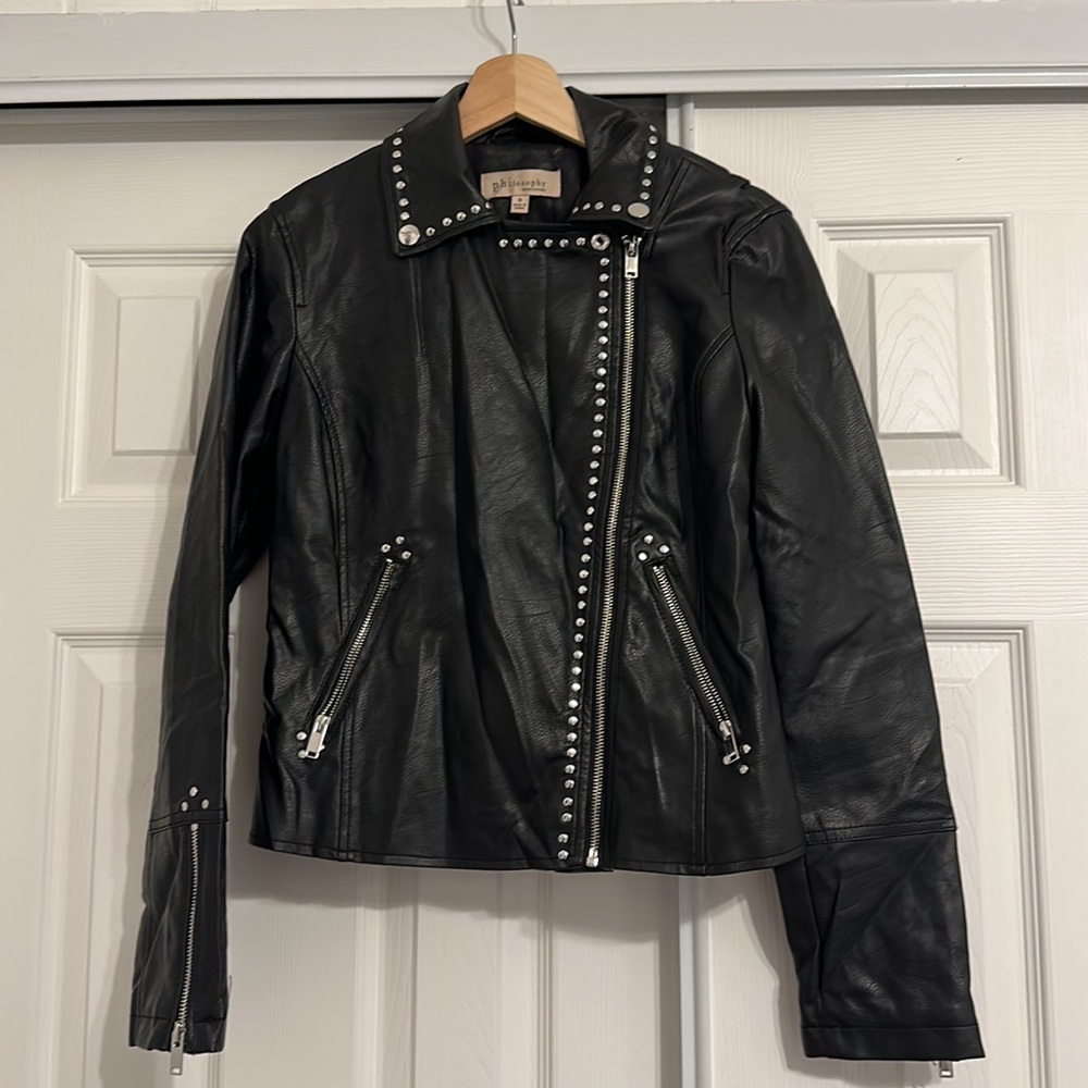 Philosophy Leather Jacket